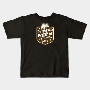 Petrified Forest National Park Emblem Kids T-Shirt